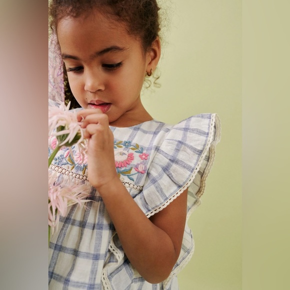 Louise Misha Mala Checked Blouse - Picture 3 of 5